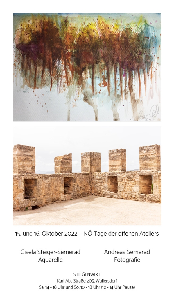 Einladung für Ausstellung